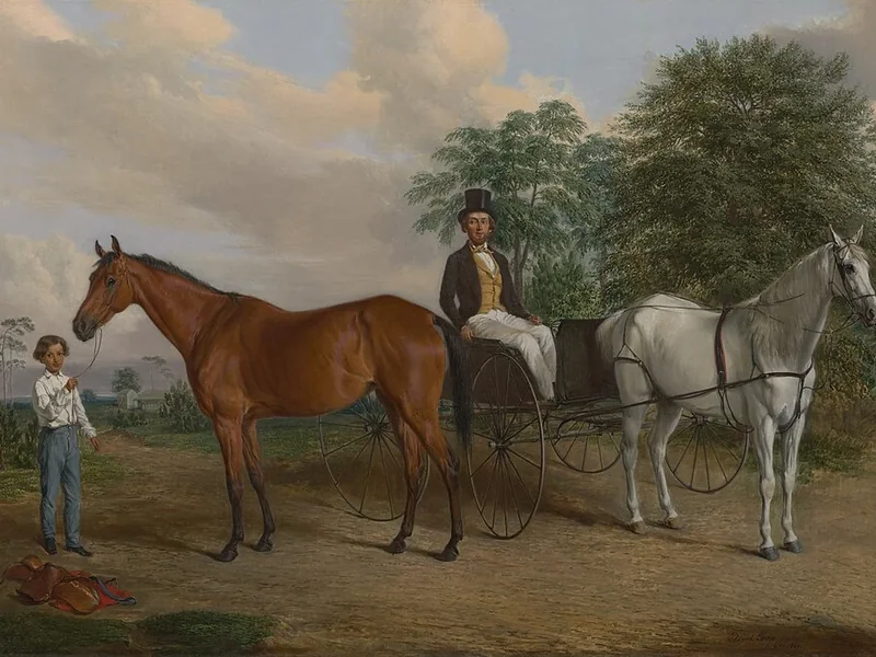 1808-Edward Troye - Autoritratto - Galleria d'arte dell'Università di Yale